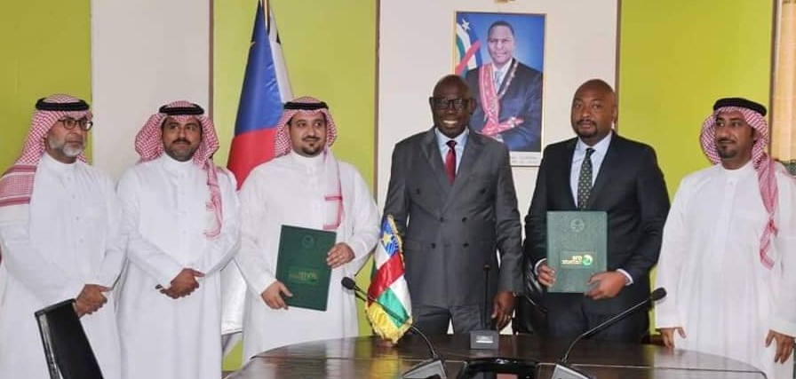 Signature du mémorandum d’allègement de la dette du Fonds Saoudien pour le Développement en faveur de la RCA.