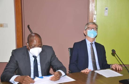 Jean-Pierre LACROIX en visite à Bangui a réaffirmé la détermination de son organisation à soutenir le Gouvernement centrafricain