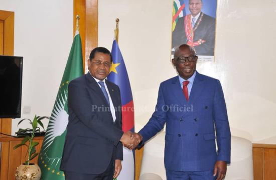 Le président de la commission de la Cemac rassure les autorités centrafricaines du retour de la Cemac à Bangui