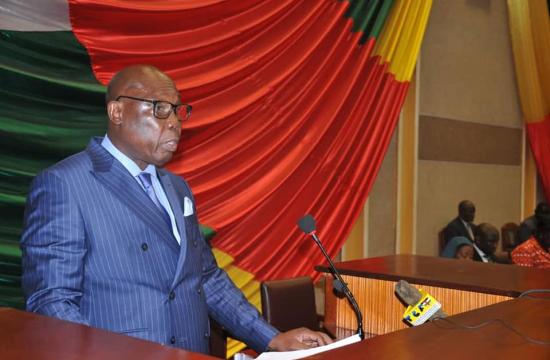 Le Premier Ministre Felix Moloua présente la politique générale de son gouvernement 